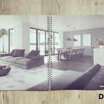 metaal spiraal binding  voor groot formaat brochure