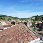 Blick nach Norden zum Ortsende
