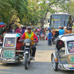 Trycicles in Laoag.