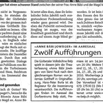 "Berner Zeitung" vom 13.1.10 (Seite 2/2)