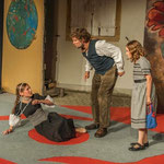 Dans "Les Rustres " de Goldoni. Théâtre Cie Nihilo Nihil Juillet 2013