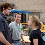 Avec la frangine Agnès Bihl 