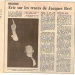 Tout premier article (Est Républicain 08/1990)