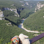 Blick in die Ardèche