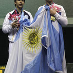 SERGIO VILLEGAS Y FACUNDO ANDREASEN(PELOTA) ORO