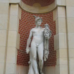 "Persée" sculpture de l'aile de la galerie des Cerfs. Chateau de Fontainebleau 