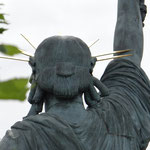 Statue de la Libertésur l'Île aux Cygnes