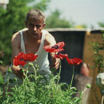 Josef begeistert vom Mohn