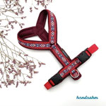 Führgeschirr Indianer rot; GB: rot; Polsterung: AirMesh bordeaux