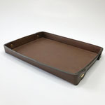 plateau en cuir