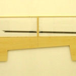 'Wandbild'. graphite, cardboard, wood. 85x200 cm. sign., 2007,€   8.000