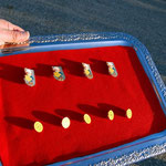 Die Abzeichen sind zur Übergabe bereit