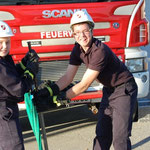Kevin Schnait und Michael Lang beim Greifzug