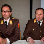 Bezirkskommandant OBR Martin Boyer, Abschnittskommandant BR Engelbert Mistelbauer,