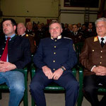 Landtagsabgeordneter Josef Edlinger, Polizeiinspektionskommandant Karl Simlinger, EOBR Walter Harauer