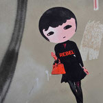 Street art N.Y.  Wonder Woman ( by Rebel )
