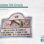 Estación 7 Via Crucis 