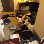 Chaos im Hotelzimmer :D