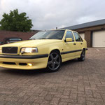 volvo 850 T5R cream yellow