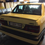 volvo 850 T5R cream yellow