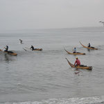 Pescadores en los Caballitos de Totóra