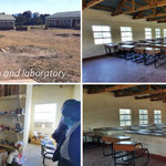 Malawi, 2021: Klassenraum, Labor (für z.B. den Chemie- und Biologieunterricht) und Abstellraum