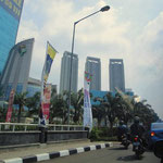 Hochhäuser in Jakarta