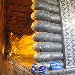 Der "liegende Buddha" - lang und groß!