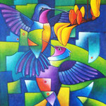 silbidos naturales   80 x 100cm