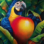 la magia de la amazonia   70 x 100cm