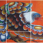 aguila   120 x 90cm