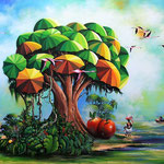 aroma y dulzura   60 x 80cm