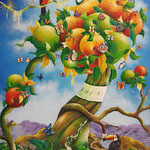 punto de encuentro   60 x 80cm