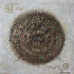 el sol de los incas   30 x 30cm