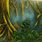 las amazonas   130 x 90cm