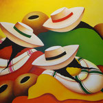 las vendedoras   120 x 90cm