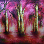 en el bosque   110 x 83cm