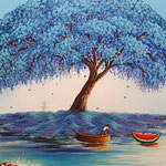el canoero   60 x 80cm