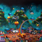 llegaron   80 x 70cm