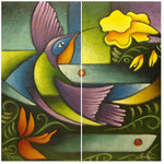 colibri   60 x 60cm
