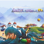el viaje   100 x 30cm