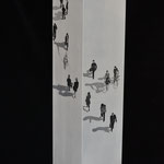 URBAN CONTACT, ACRYL AUF HOLZ, PREIS AUF ANFRAGE