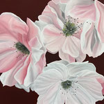 Baumblüten in Pastell auf Leinwand, 80x 80 cm, Preis auf Anfrage