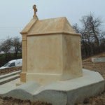 Après : Restauration complète de la Chapelle de la Hayotte en pierre de Jaumont à Friauville (54)