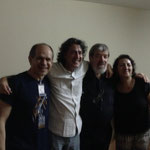 Lorenzo Camejo,Senio Diaz,Oscar Ghiglia Y Maria Isabel Diaz