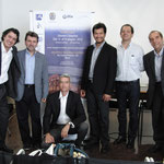 Senio Diaz e la giuria:Daniele Salvatore Pidone,Massimo Delle Cese,Jonathan Bolivar,Antonio Grande,Maurizio Bacchini