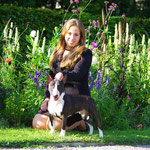 Mit Arwen (Miniatur Bullterrier), Ludwigshafen DE 2016