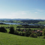 Blick auf den Rottachsee ca. 5 min vom Haus entfernt