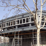 IMT Grenoble - Charpente métallique d'une structure en porte-à-faux, bureau d'étude structure