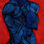 Mère nourricière - 18x62 - Acrylique - 2014 (VENDUE)